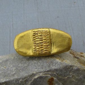 Solid 24k gold ring