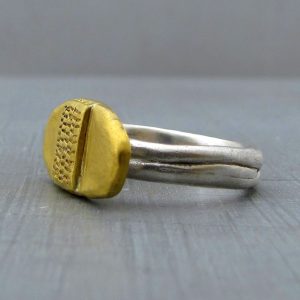 Solid 24k gold ring