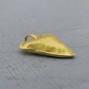 22k gold jewelry collection - heart pendant