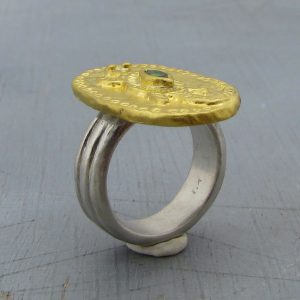 Lizard Gold Ring