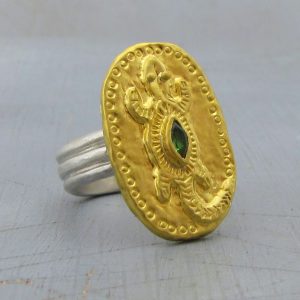 Lizard Gold Ring