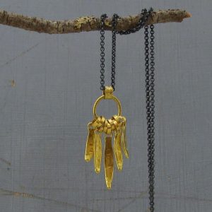 24 karat gold pendants necklace