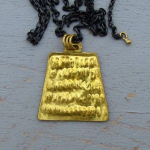 24k gold pendant necklace