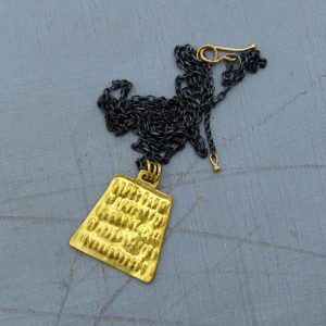 24k gold pendant necklace